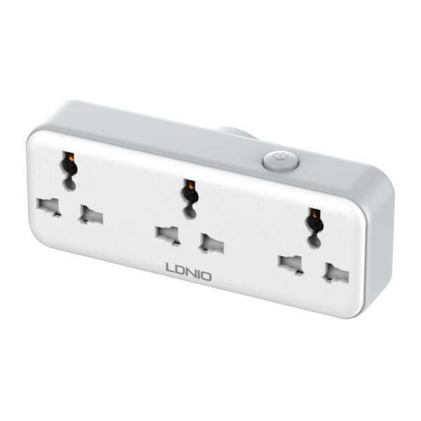 LDNIO SC3317 3AC Outlets Portable Power Socket.