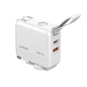 LDNIO Q2618 65W Gan Super Fast Charger-Type-c to Type-c Cable