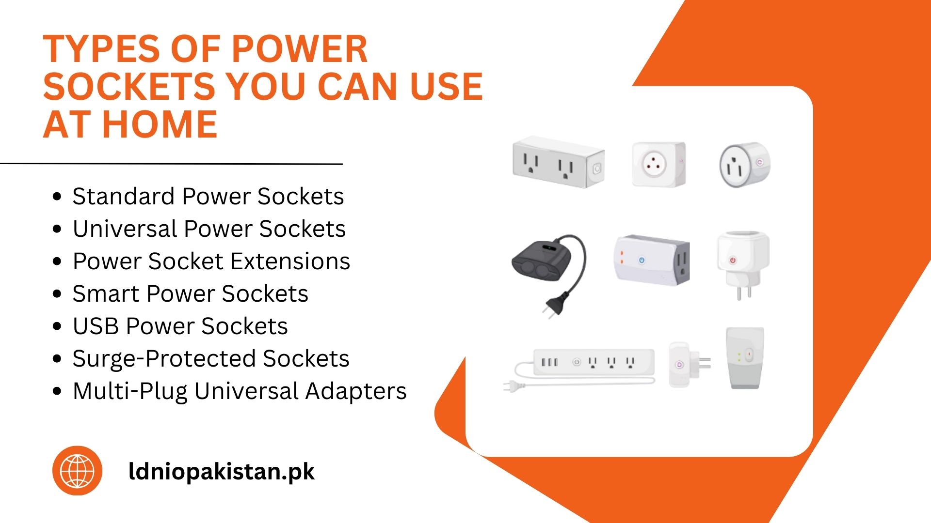 Types of Power Sockets You Can Use at Home