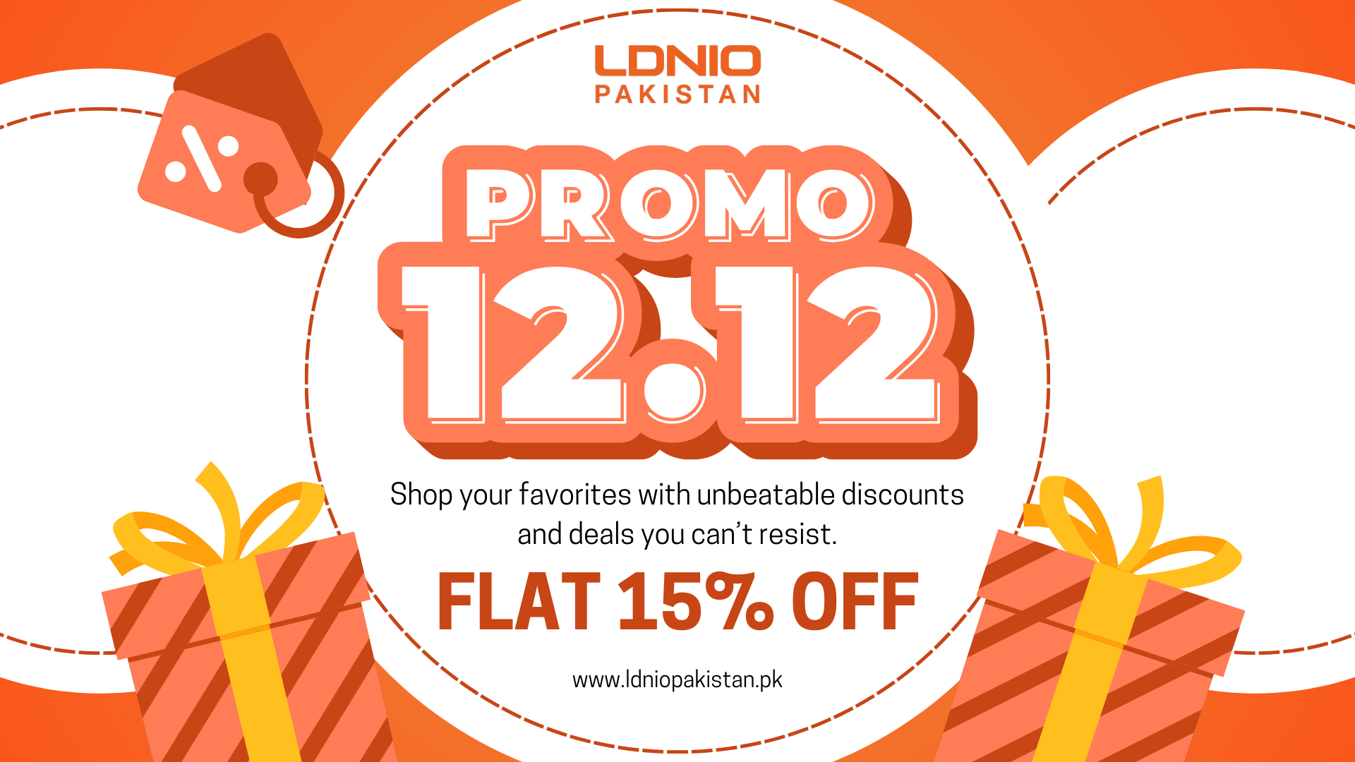 12.12 Mega Sale Pakistan FLAT 15% Off LDNIO Products