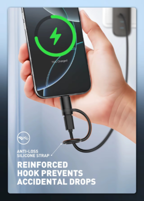 LDNIO | LC260 Type-C to Lightning PD Fast Charging Adapter