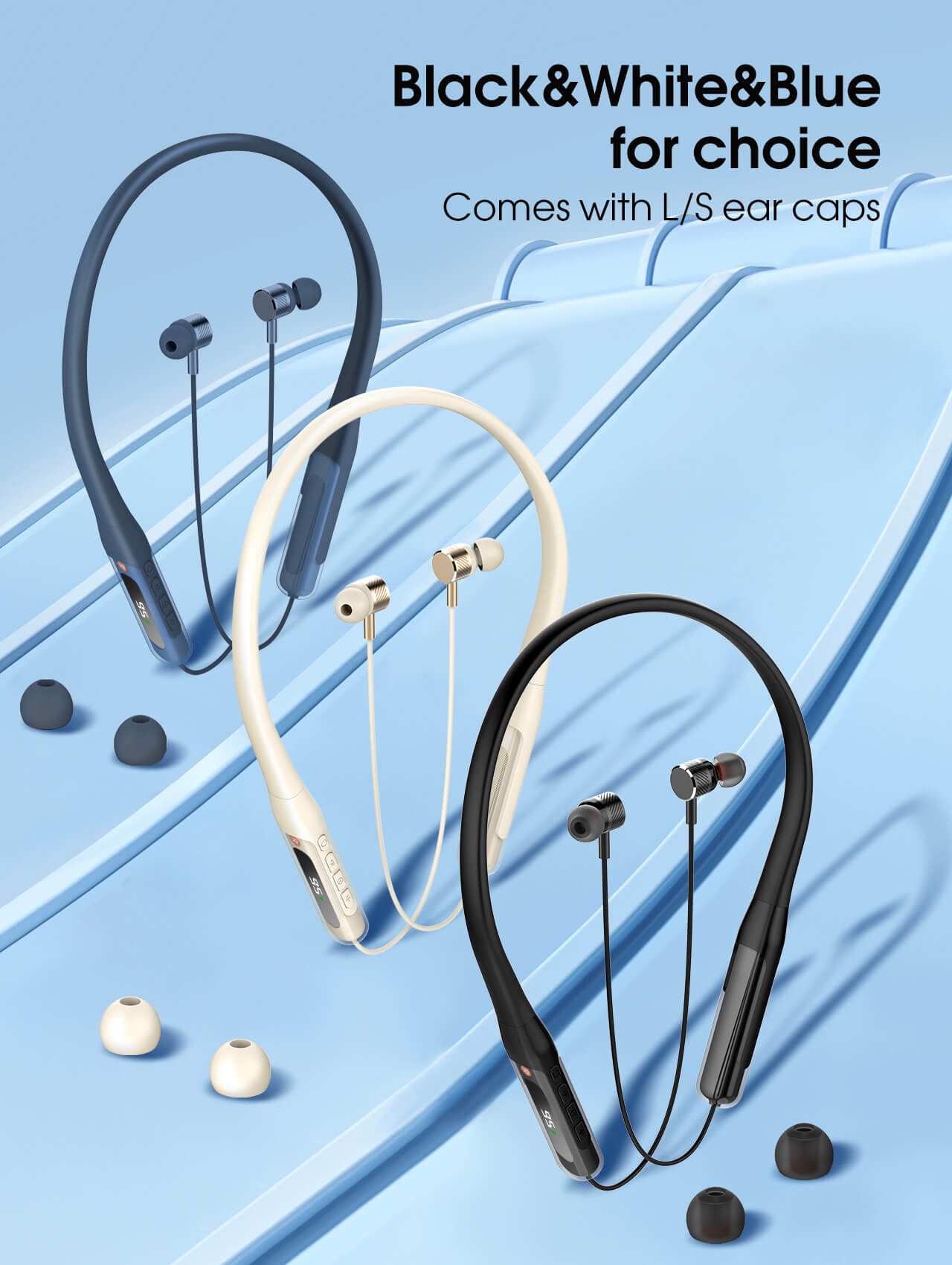 Wireless stereo headset Neckband Bluetooth headset N03