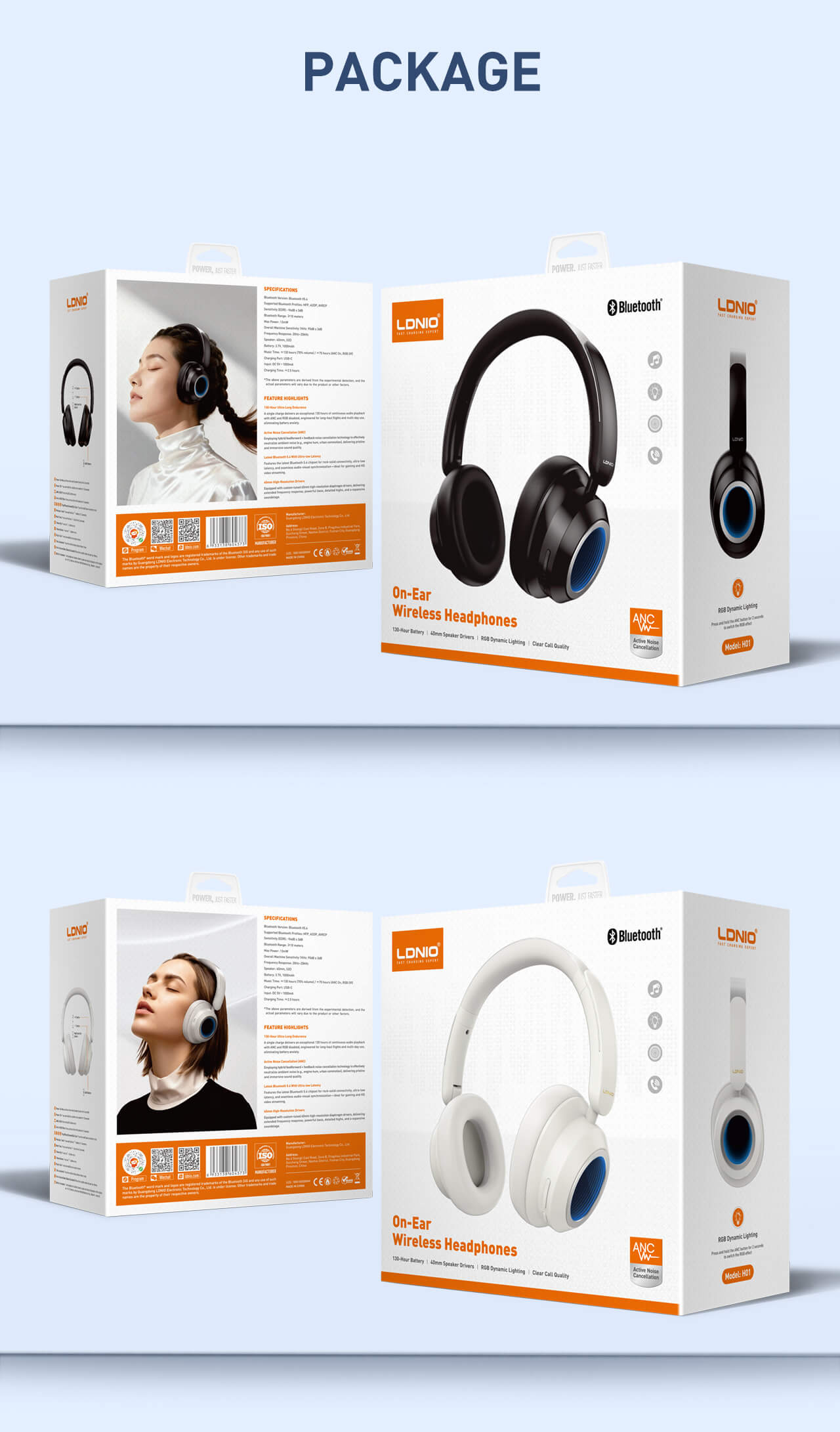 Wired Stereo Headset In Ear Earphone HP08