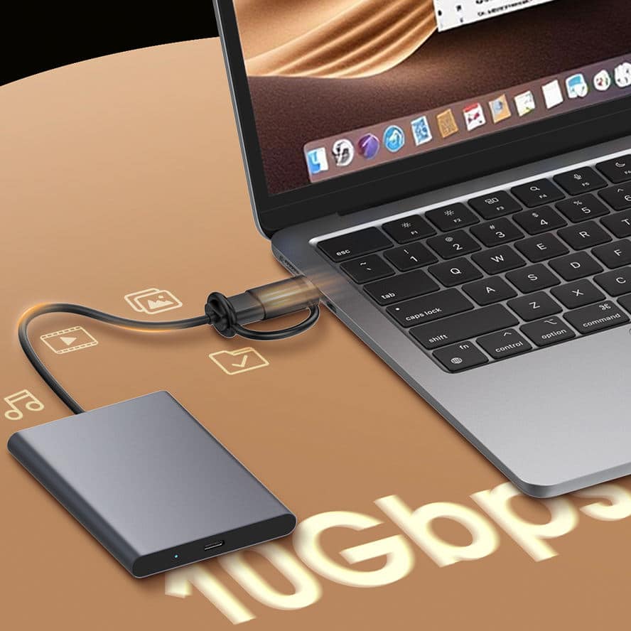 LDNIO LC280 USB Convertor Type C to USB A Supports OTG Transfer 4