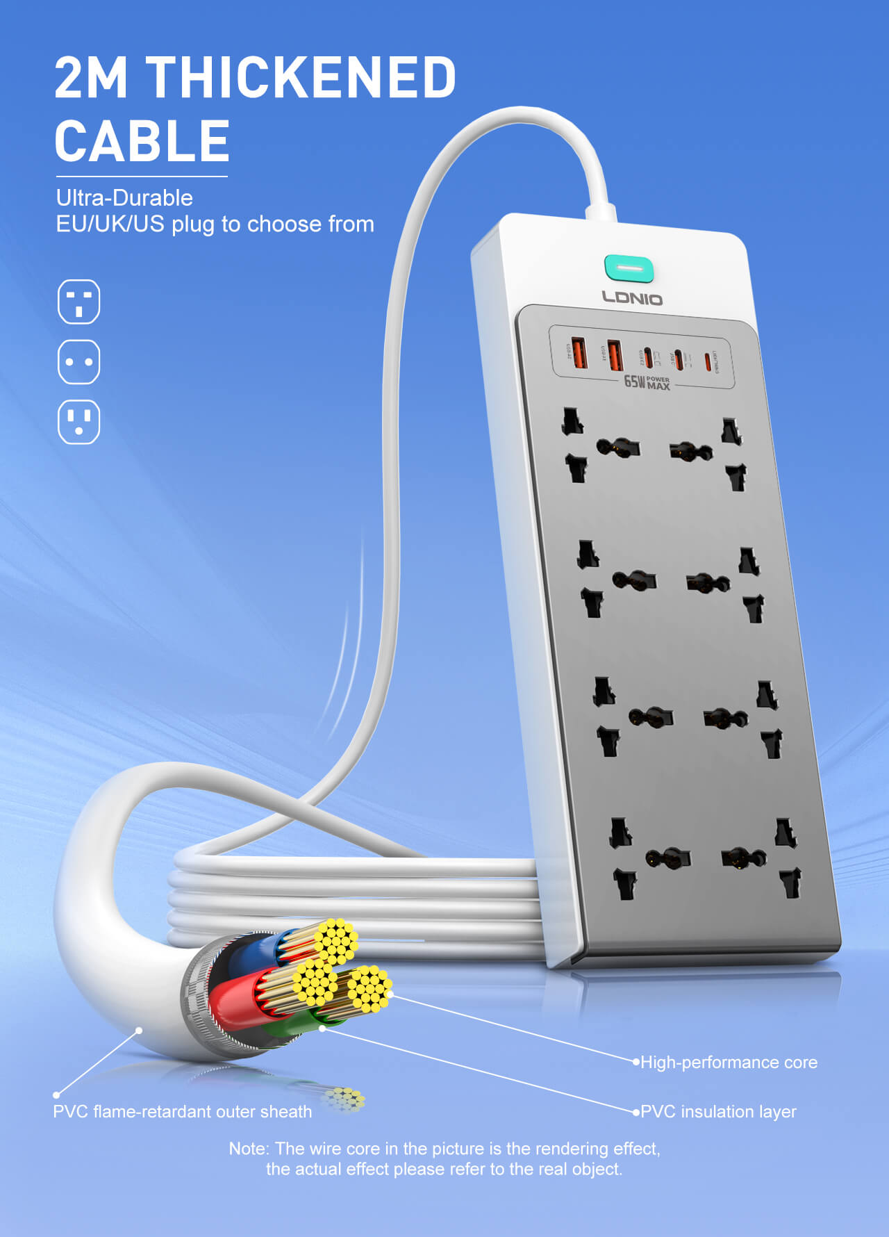 2-Meter Thickened Cable
