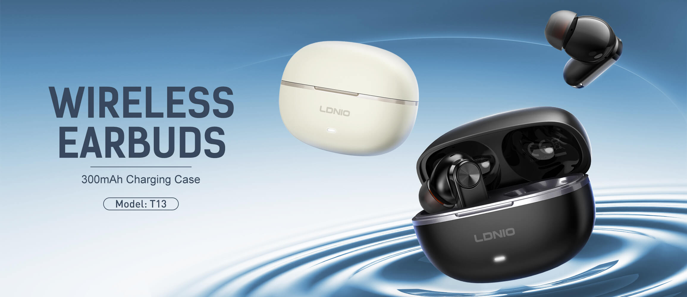 Wireless Stereo BT Earbud in-ear Earphone T01