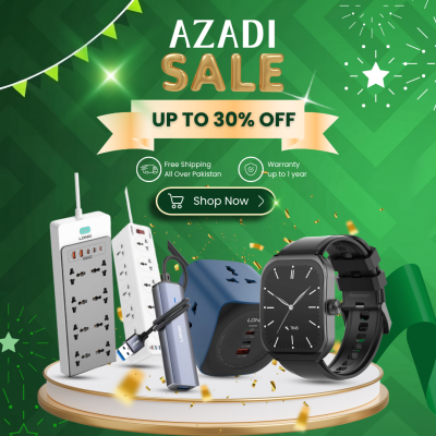 Azadi Sale Up to 30% OFF Mobile Banner